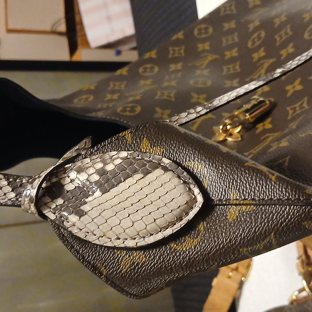 Louis Vuitton Brown Monogram Shoulder Bag - Picture 4 of 10
